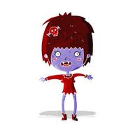 Cartoon Vampire Girl N50