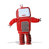 cartoon funny robot N18
