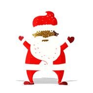 cartoon ugly santa claus N2