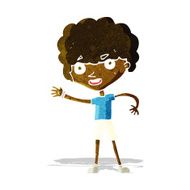 cartoon sporty person N2