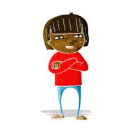 cartoon happy person N6