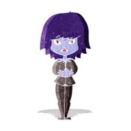 cartoon vampire woman N3