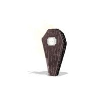 spooky cartoon coffin N3