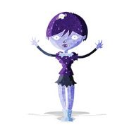 Cartoon Vampire Girl N51