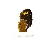 cartoon queen's head N2