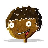 cartoon laughing boy N3