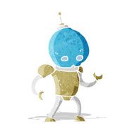 cartoon alien robot N3