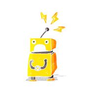 cartoon little robot N10