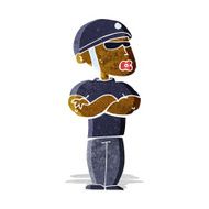 Cartoon Security Guard N5