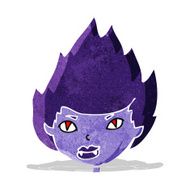 cartoon vampire head N7