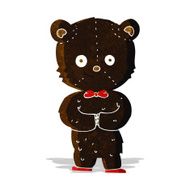 cartoon cute little bear