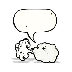 cloud with speech bubble cartoon N3