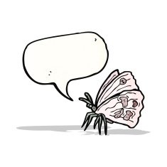 Cartoon Butterfly N60