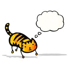 Cartoon Cat N171
