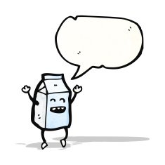 milk carton cartoon character N3