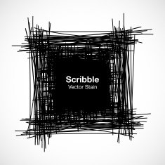 Hand Drawn Scribble Square