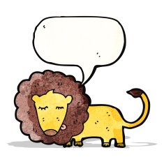 Cartoon Lion N74