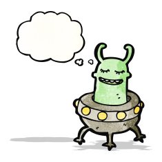 Cartoon Alien N86