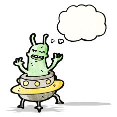 Cartoon Alien N87