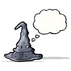 Cartoon Witch Hat N4