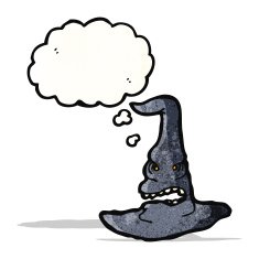 Cartoon Witch Hat N6