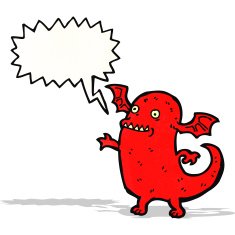 Cartoon monster N61
