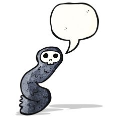 spooky ghost cartoon N20