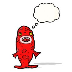 Cartoon Piranha N18