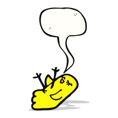 bird with speech bubble