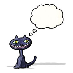 Halloween Black Cat Cartoon N3