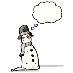 Cartoon Snowman N61