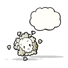 cartoon skull cloud N2