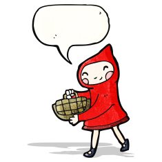 Little Red Riding Hood Cartoon N12