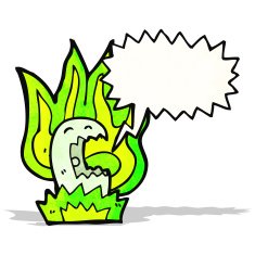 ghost with speech bubble cartoon N7