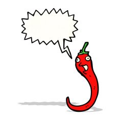 Chili Pepper Cartoon N40