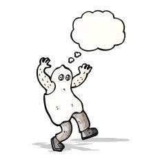 cartoon ghost costume N13