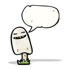 cartoon mushroom N28