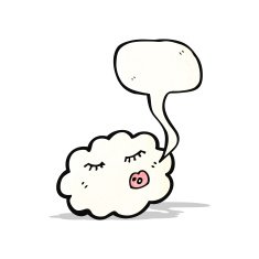 cartoon cloud N42