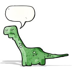 cartoon dinosaur N79