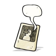 old photograph cartoon