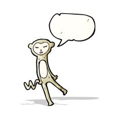 Cartoon Monkey N56