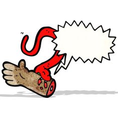 cartoon snake bite N2