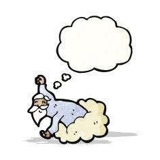 god on cloud cartoon N14
