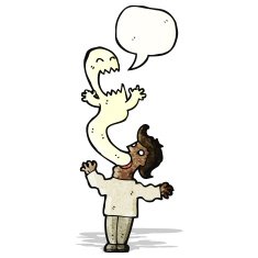 cartoon soul leaving body