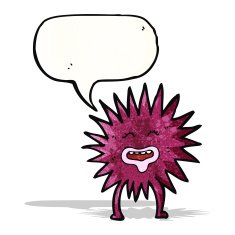 Cartoon Sea Anemone N10