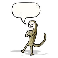 Cartoon Monkey N60