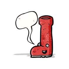 wellington boot cartoon N2
