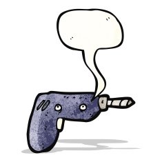 drill cartoon