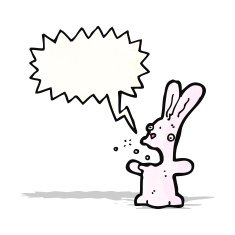 burping rabbit cartoon N6