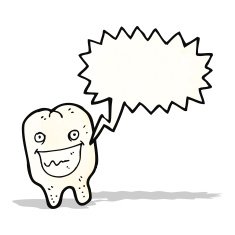 Cartoon Tooth N16
